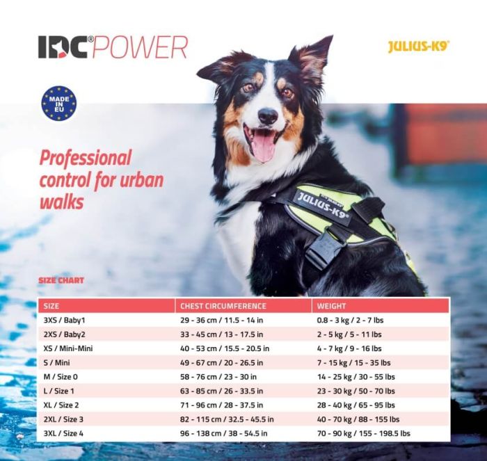 The Official IDC® Powerharness - K9
