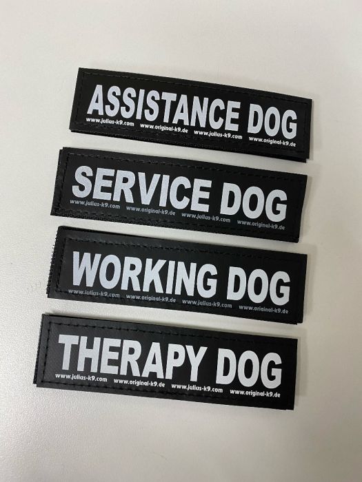 Leash Boss Leashboss Service Dog Patches For Harness Velcro