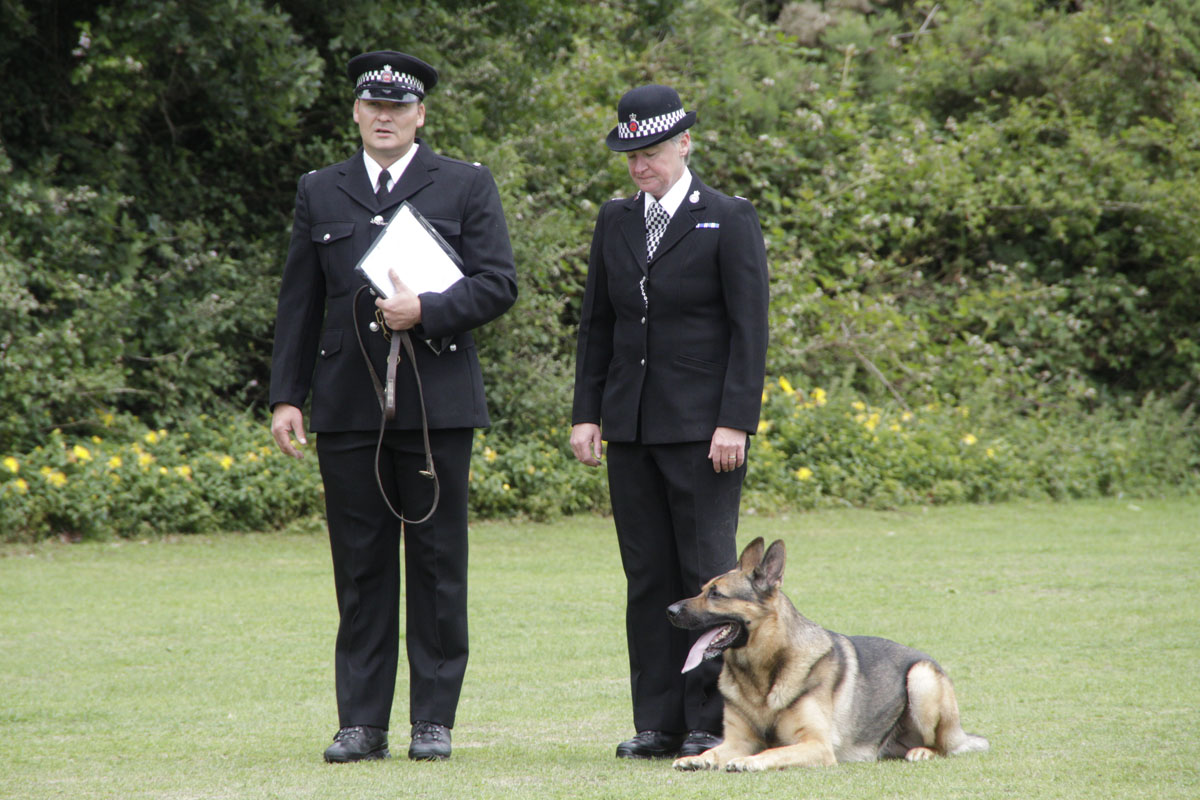 Police dog team trained in UK collects vital evidence to h…